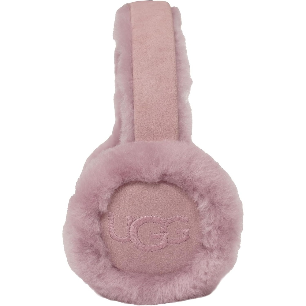 UGG Women's Water Resistant Sheepskin Earmuffs With Embroidered
